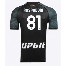 SSC Napoli Giacomo Raspadori #81 Tredje Kläder 2023-24 Kortärmad